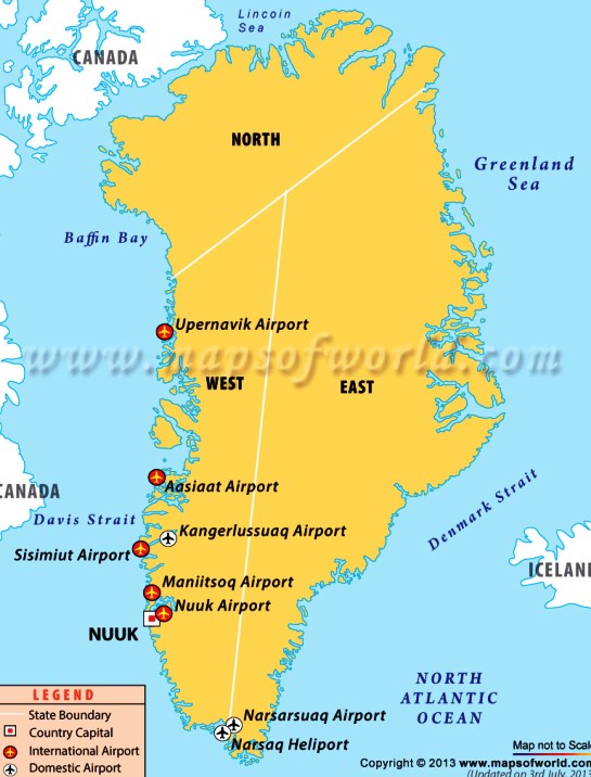 Aeropuertos de Groenlandia